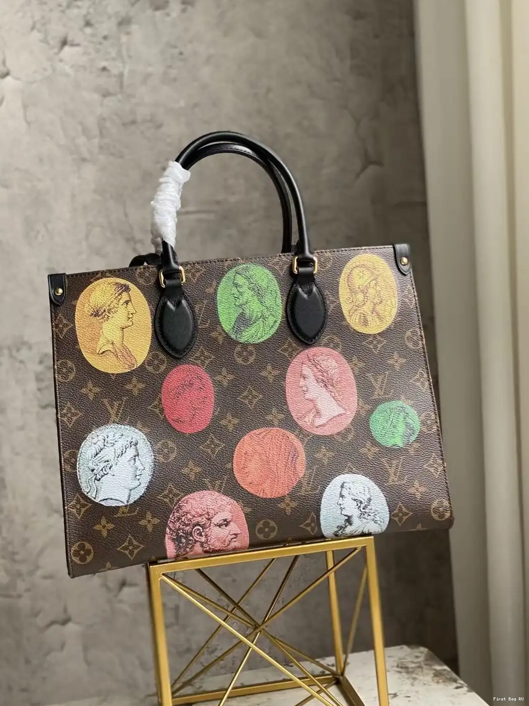 Firstbags ru review MM VUITTON ONTHEGO LOUIS 0516